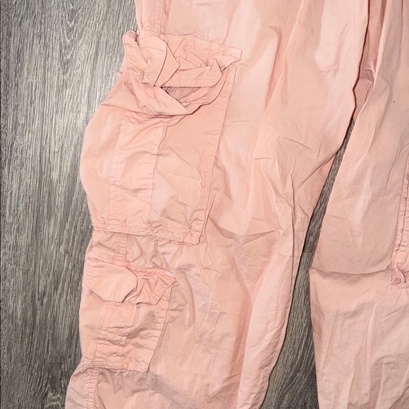 Aerie Pink Cargo Jogger Pants - Picture 4 of 6